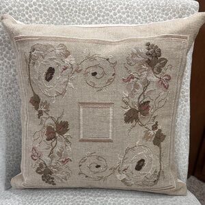 Floral Tapestry Throw Pillow Iosis Paris high end